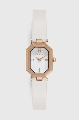Furla zegarek damski kolor biały