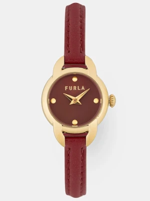 Furla zegarek damski kolor czerwony WW00064003L2