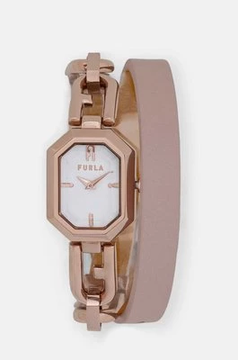 Furla zegarek damski kolor różowy WW00044005L3