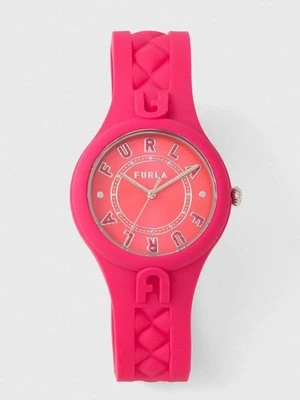 Furla zegarek damski kolor różowy WW00056001L1