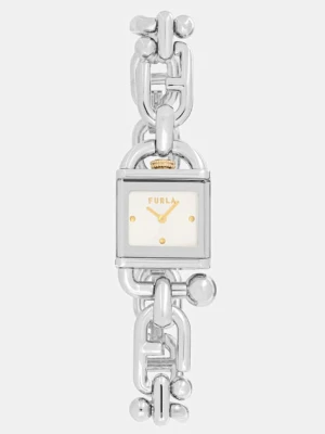 Furla zegarek damski kolor srebrny WW00067001L1
