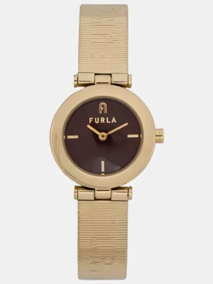 Furla zegarek FURLA GLAMOUR CHIC damski kolor złoty WW00015028L2