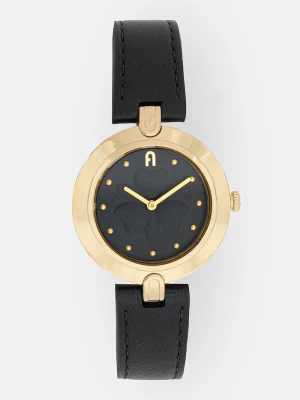Furla zegarek FURLA HERITAGE czarny