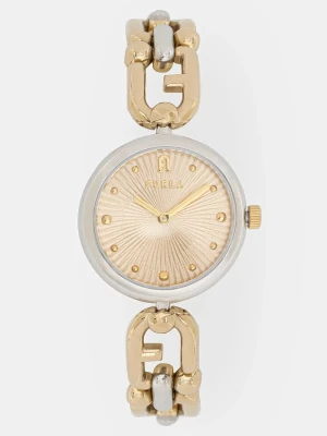 Furla zegarek FURLA HERITAGE złoty
