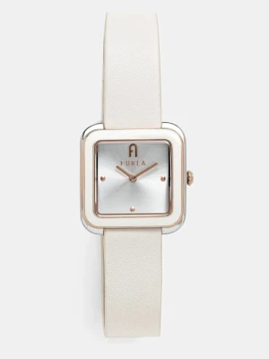 Furla zegarek HERITAGE damski kolor biały WW00058010L5