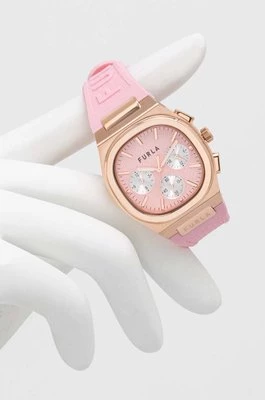 Furla zegarek WW00036002L3 damski kolor różowy