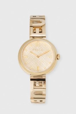 Furla zegarek WW00049003L2 damski kolor złoty