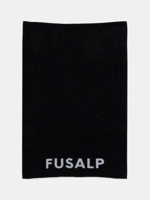 Fusalp komin z domieszką wełny Ruan II kolor czarny z aplikacją E3717