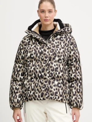 Fusalp kurtka narciarska puchowa Ada Leopard kolor brązowy I1029
