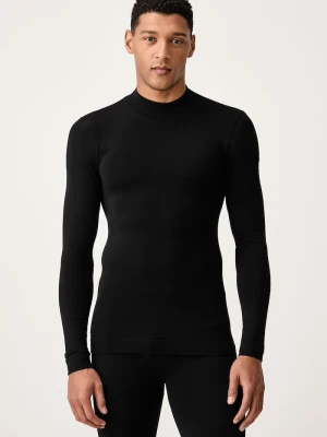Fusalp longsleeve termoaktywny męski z dodatkiem kaszmiru OWEN czarny