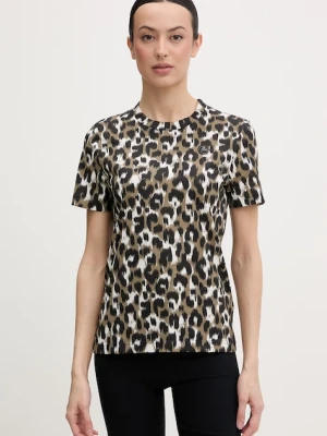 Fusalp t-shirt treningowy damski bawełniany TALIXE LEO