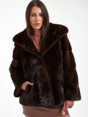 Futro damskie naturalne z norki SUPREMA