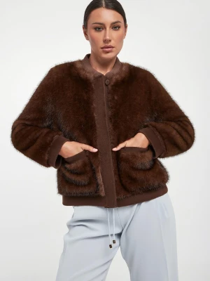 Futro damskie wełniane VALENTINI