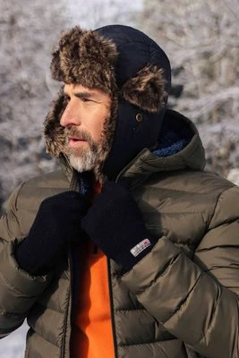 Futrzana czapka Męska - Grey Mountain Warehouse