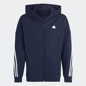 Future Icons 3-Stripes Full-Zip Hooded Track Top Adidas