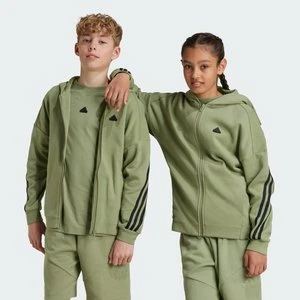 Future Icons 3-Stripes Full-Zip Hooded Track Top Adidas