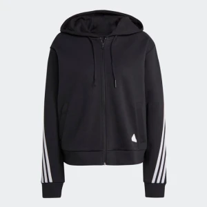 Future Icons 3-Stripes Full-Zip Hoodie Adidas czarny
