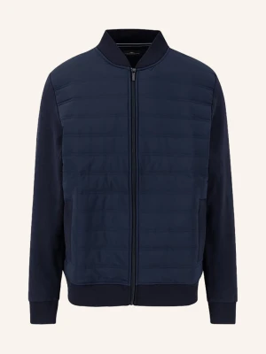 Fynch-Hatton Bluza Rozpinana Z Mieszanki Materiałów blau GRANATOWY