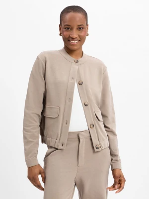 Fynch-Hatton Damska bluza modułowa Kobiety Bawełna beżowy jednolity,