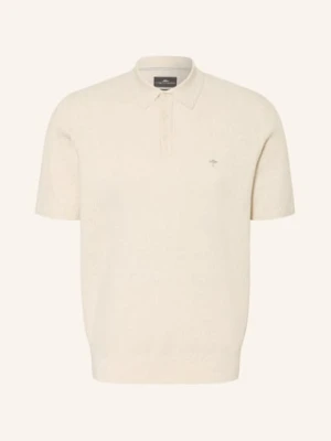 Fynch-Hatton Dzianinowa Koszulka Polo beige