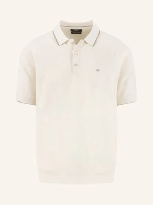 Fynch-Hatton Dzianinowa Koszulka Polo weiss