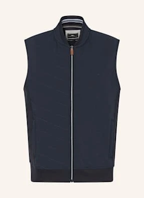 Fynch-Hatton Kamizelka Z Mieszanki Materiałów blau