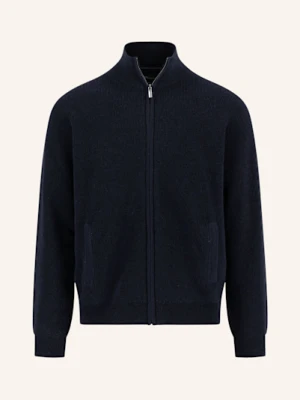Fynch-Hatton Kardigan Cardi Z Wełny Merino blau