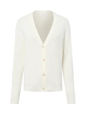 Fynch-Hatton Kardigan damski Kobiety Bawełna biały,