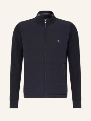 Fynch-Hatton Kardigan Z Mieszanki Materiałów blau