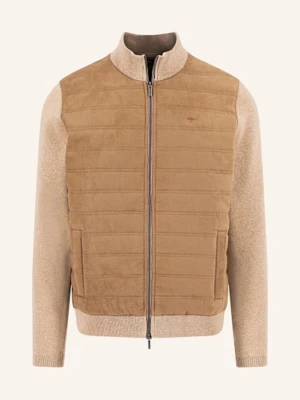 Fynch-Hatton Kardigan Z Mieszanki Materiałów braun