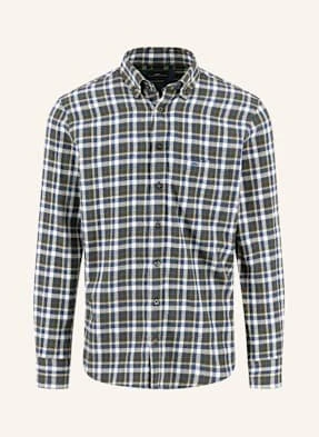Fynch-Hatton Koszula Flanelowa Casual Fit gruen