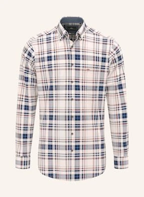 Fynch-Hatton Koszula Flanelowa Regular Fit blau