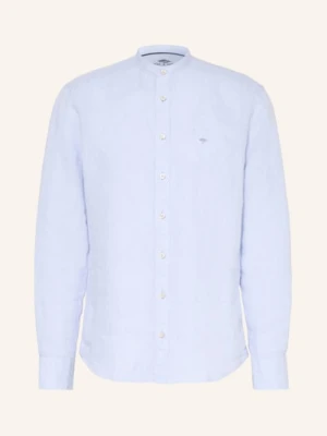 Fynch-Hatton Koszula Lniana Regular Fit blau
