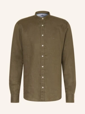 Fynch-Hatton Koszula Lniana Regular Fit gruen