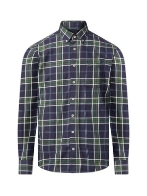 Fynch-Hatton Koszula męska Mężczyźni Modern Fit Bawełna niebieski|zielony|wielokolorowy w kratkę,
