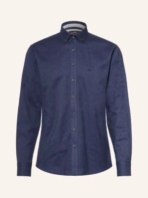 Fynch-Hatton Koszula O Kroju Regular Fit blau GRANATOWY