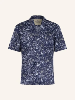 Fynch-Hatton Koszula Wypoczynkowa Comfort Fit Z Lnu blau