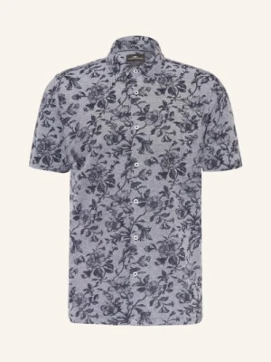Fynch-Hatton Koszula Z Krótkim Rękawem Regular Fit blau