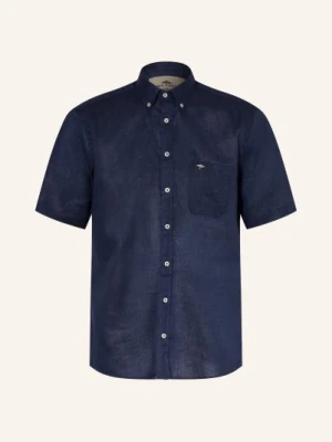 Fynch-Hatton Koszulka Lniana Comfort Fit blau