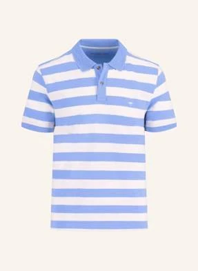 Fynch-Hatton Koszulka Polo Z Dżerseju Casual Fit blau