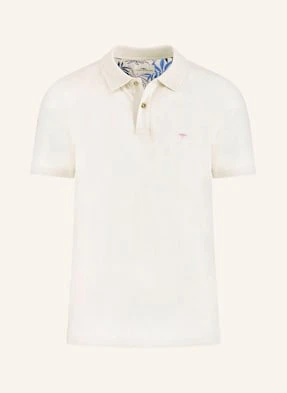 Fynch-Hatton Koszulka Polo Z Dżerseju Casual Fit weiss