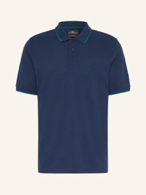 Fynch-Hatton Koszulka Polo Z Dzianiny Pikowanej O Kroju Regular Fit blau