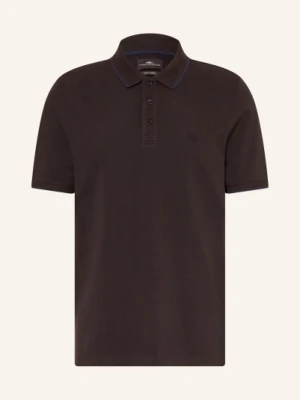 Fynch-Hatton Koszulka Polo Z Dzianiny Pikowanej O Kroju Regular Fit braun