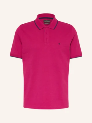 Fynch-Hatton Koszulka Polo Z Dzianiny Pikowanej O Kroju Regular Fit rot