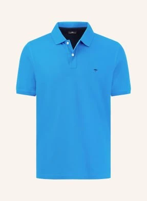 Fynch-Hatton Koszulka Polo Z Piki blau