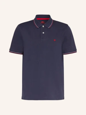 Fynch-Hatton Koszulka Polo Z Pikowanym Wzorem blau