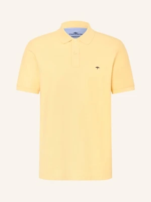 Fynch-Hatton Koszulka Polo Z Pikowanym Wzorem gelb