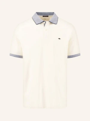 Fynch-Hatton Koszulka Polo Z Pikowanym Wzorem weiss