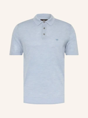 Fynch-Hatton Sweter Polo blau JASNONIEBIESKI