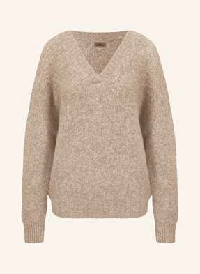 Fynch-Hatton Sweter Z Dodatkiem Alpaki beige